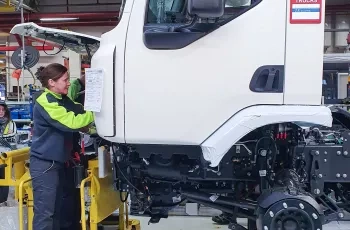 Fabrication camions électriques Renault Trucks