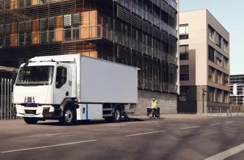 Hotel Logistique Urbain Lyon Renault Trucks E-Tech camion électrique